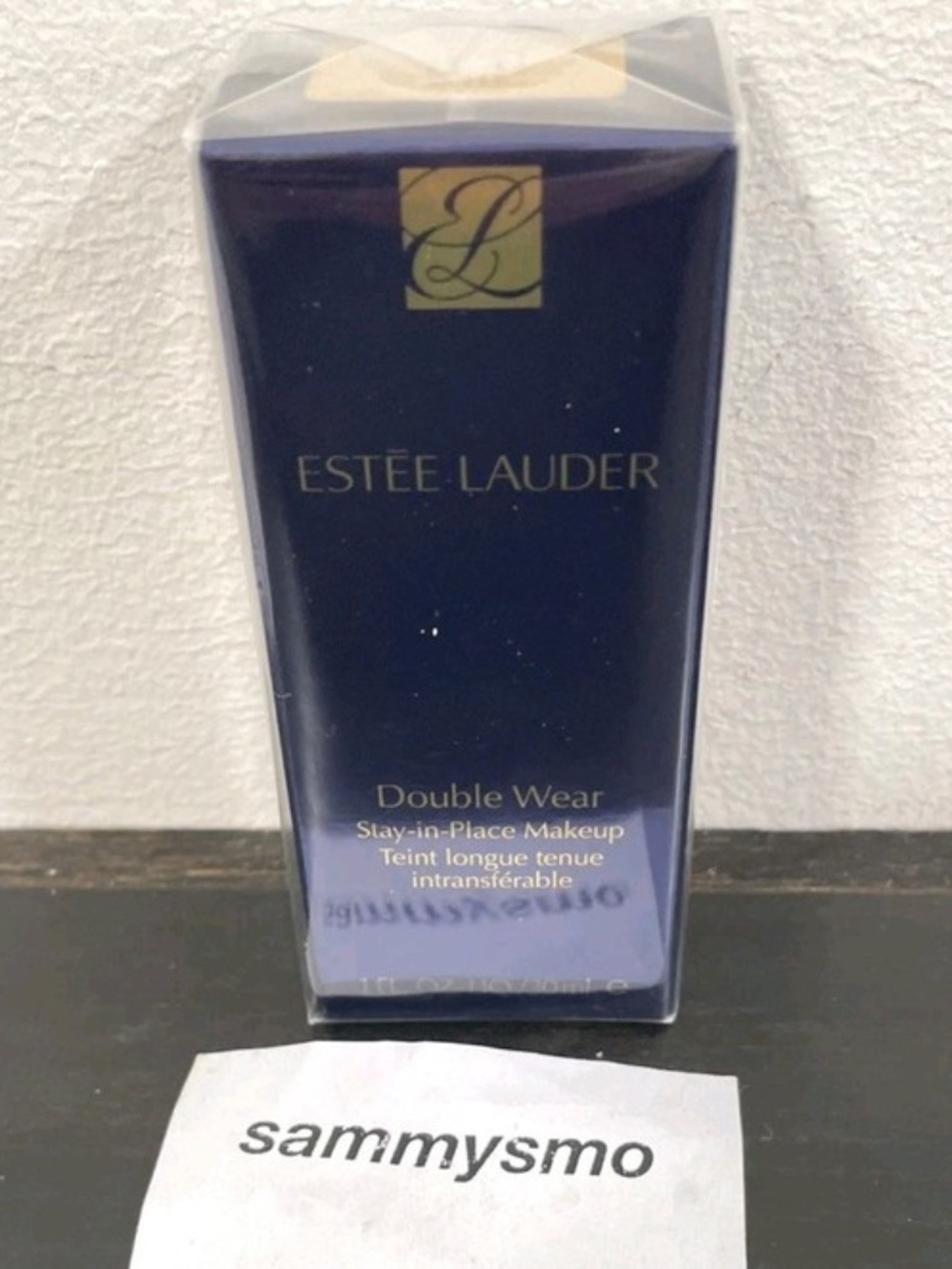 Estee Lauder Double Wear Stay In Place Makeup Foundation 1C0 Shell, 1oz ORIGINAL